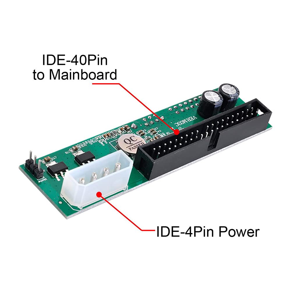 Xiwai Sata Disk To Ide/Pata 40Pin Motherboard Converter Adapter Pcba For Desktop & 2.5 3.5'' Hard Disk Drive