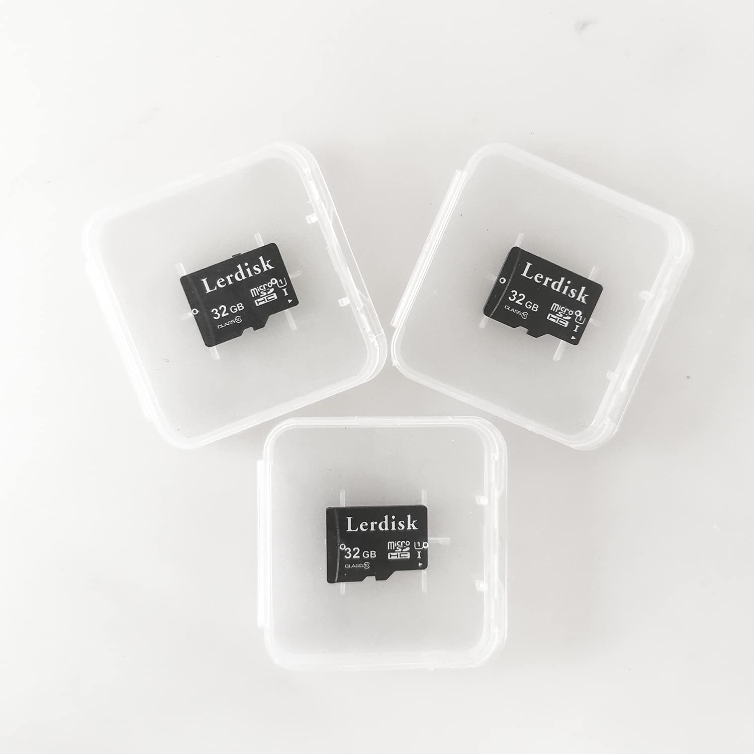 Lerdisk Factory Wholesale Micro Sd Card 32Gb U3 Pack Of 3 In Bulk Micro Sdhc With Adapter Produced By Authorized Licencee(32Gb)