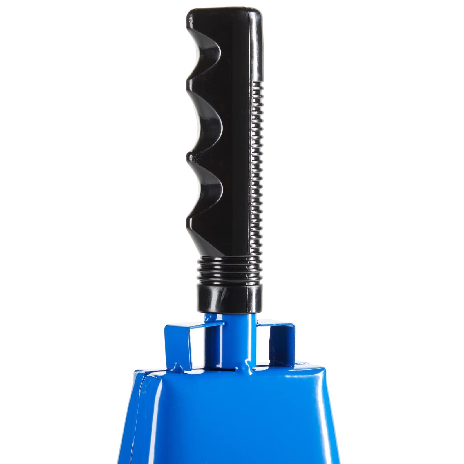 2 Pack 9.5 Inch Cowbells For Sporting Events, Percussion Noise Makers With Handle For Football Games, Stadiums (Blue)