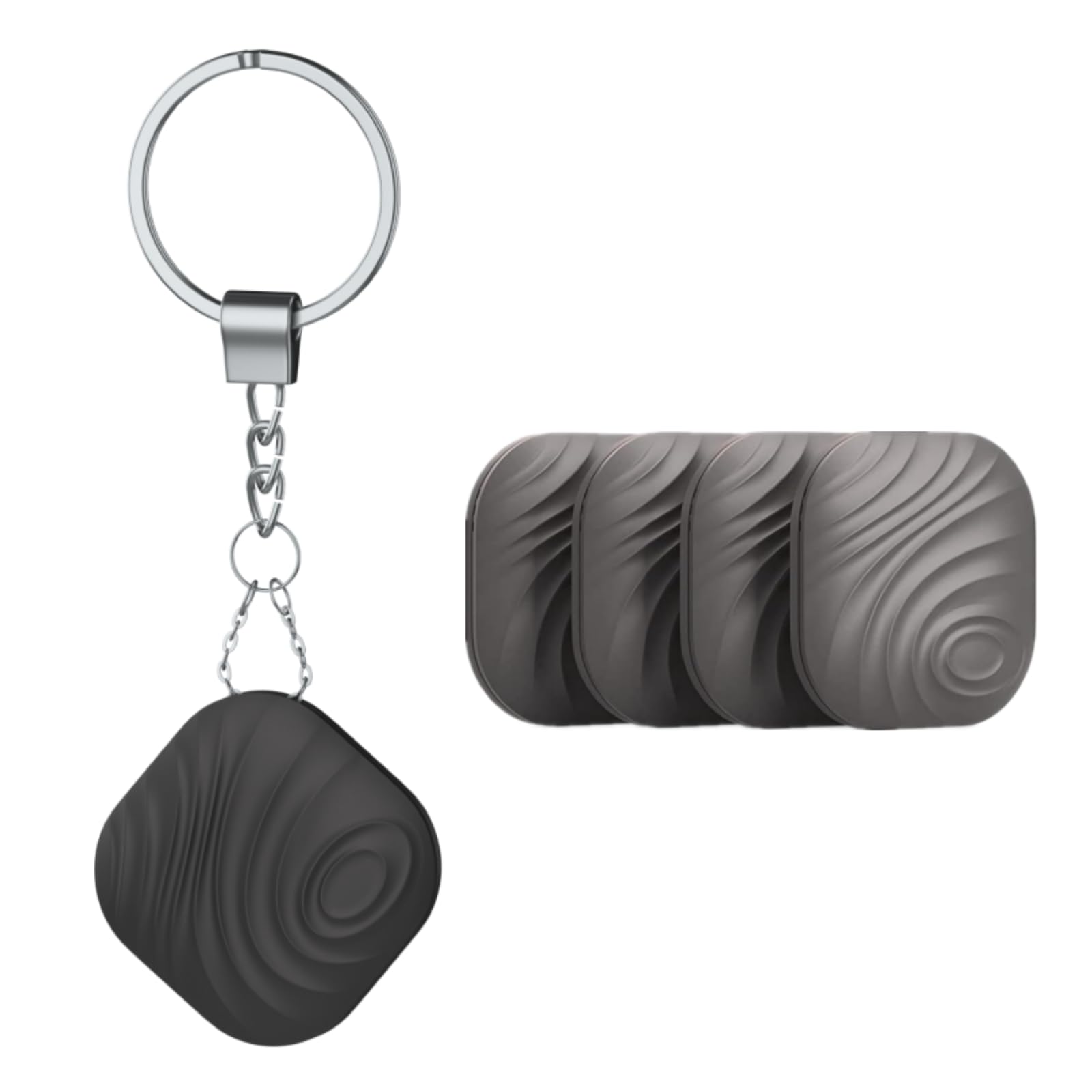 Nutale Key Finder, Bluetooth Tracker Item Locator With Key Chain For Keys Pet Wallets Or Backpacks And Tablets, Batteries Includ