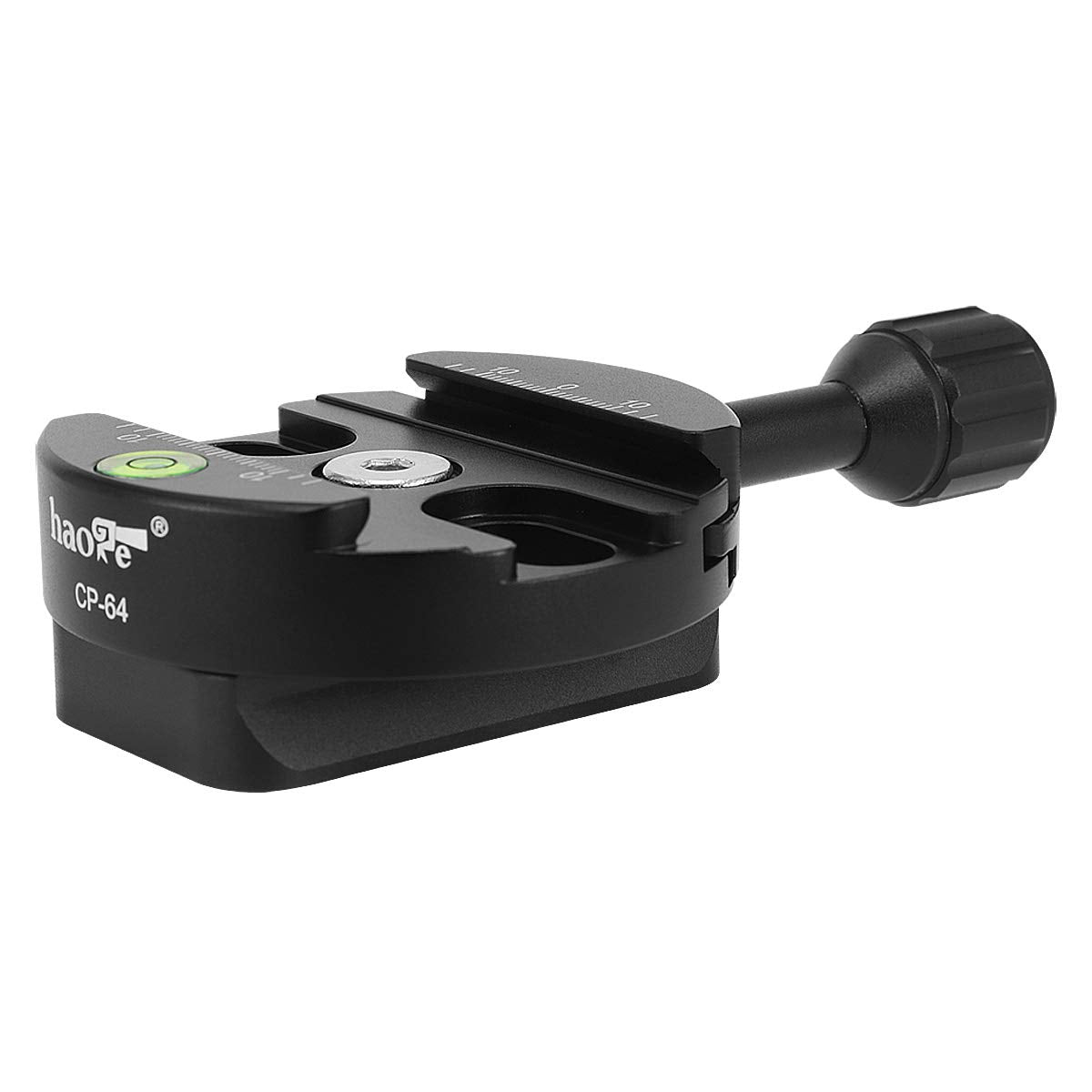 Haoge Cp 64 Quick Release Clamp With Rc4 / 400Pl Base Adapter Convertor For Manfrotto Rc4 System To Arca Swiss Compatible, Fit 400Pl / 405/410 / Rc4