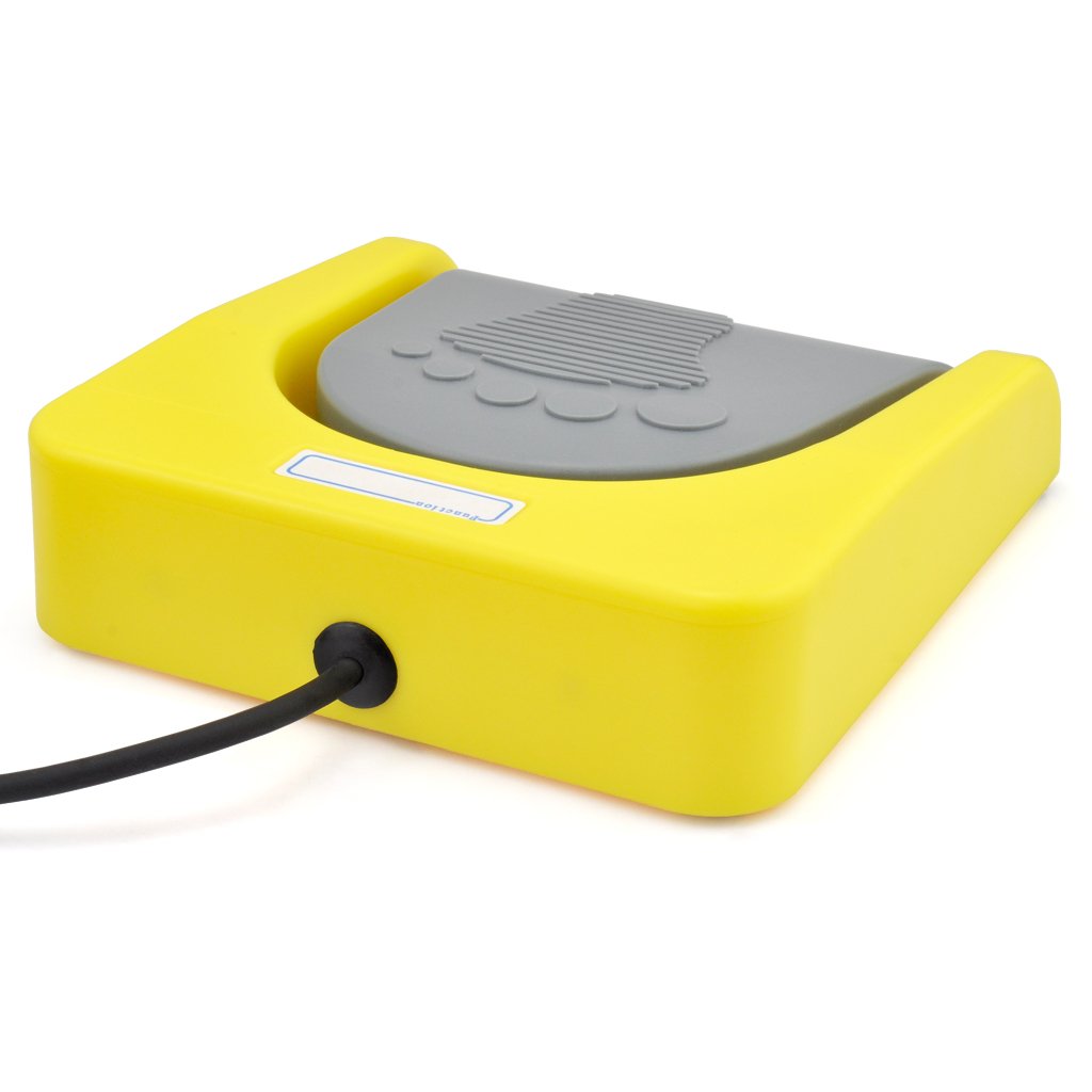 Ikkegol Usb Single Foot Switch Control One Key Customized Computer Keyboard Action Pedal Hid Yellow
