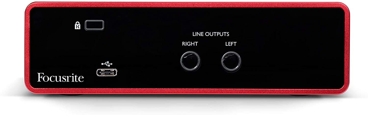 Focusrite Scarlett Solo 2X2 Usb Audio Interface Full Studio Bundle With Creative Music Production Software Kit