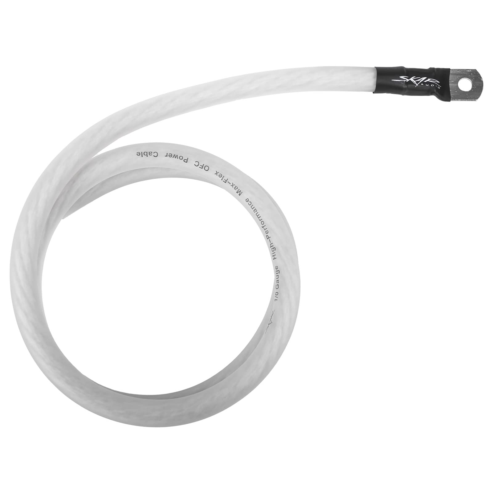 Skar Audio 1/0 Gauge OFC Big 3 Wiring Kit - Complete Upgrade, Model SKBIG3-0GA, Durable Copper Material