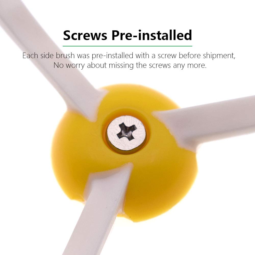 Neutop Replacement Side Brush Compatible With All Irobot Roomba 900, 800, 700, 600, 500 Series 960 980 981 985 860 880 890 891 8