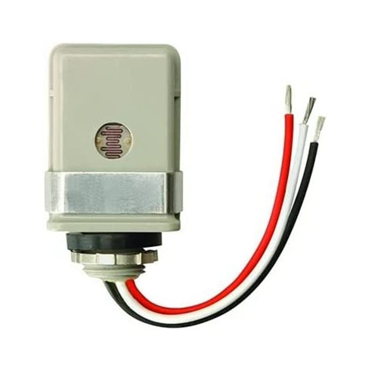 Woods 59410Wd Outdoor Hardwired Stem Mount Light Control Sensor With P ...