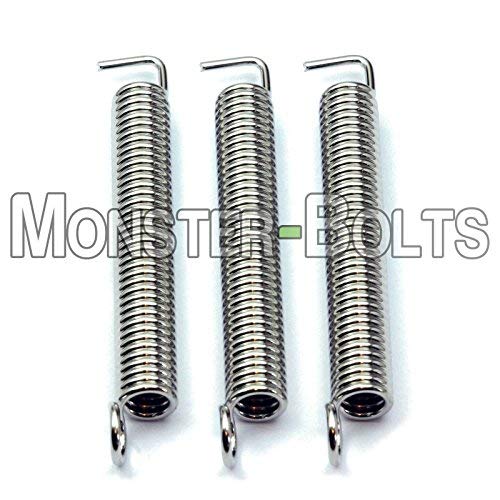 3 Pack   Premium Guitar Tremolo Springs For Floyd Rose & Fender Stratocaster   Monsterbolts (3)