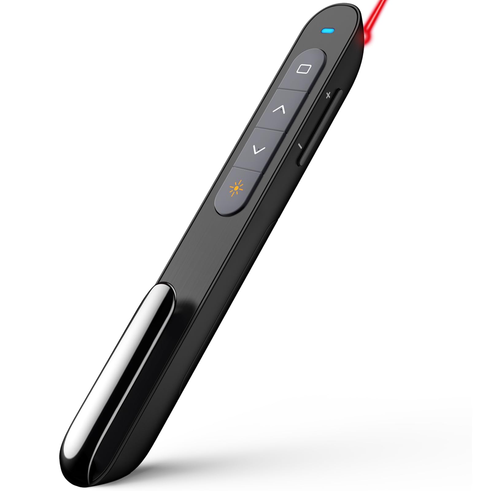 Norwii Bluetooth Presentation Clicker for PowerPoint, Wireless Presenter, Presentation Remote with Pointer, Slide Clicker with 3