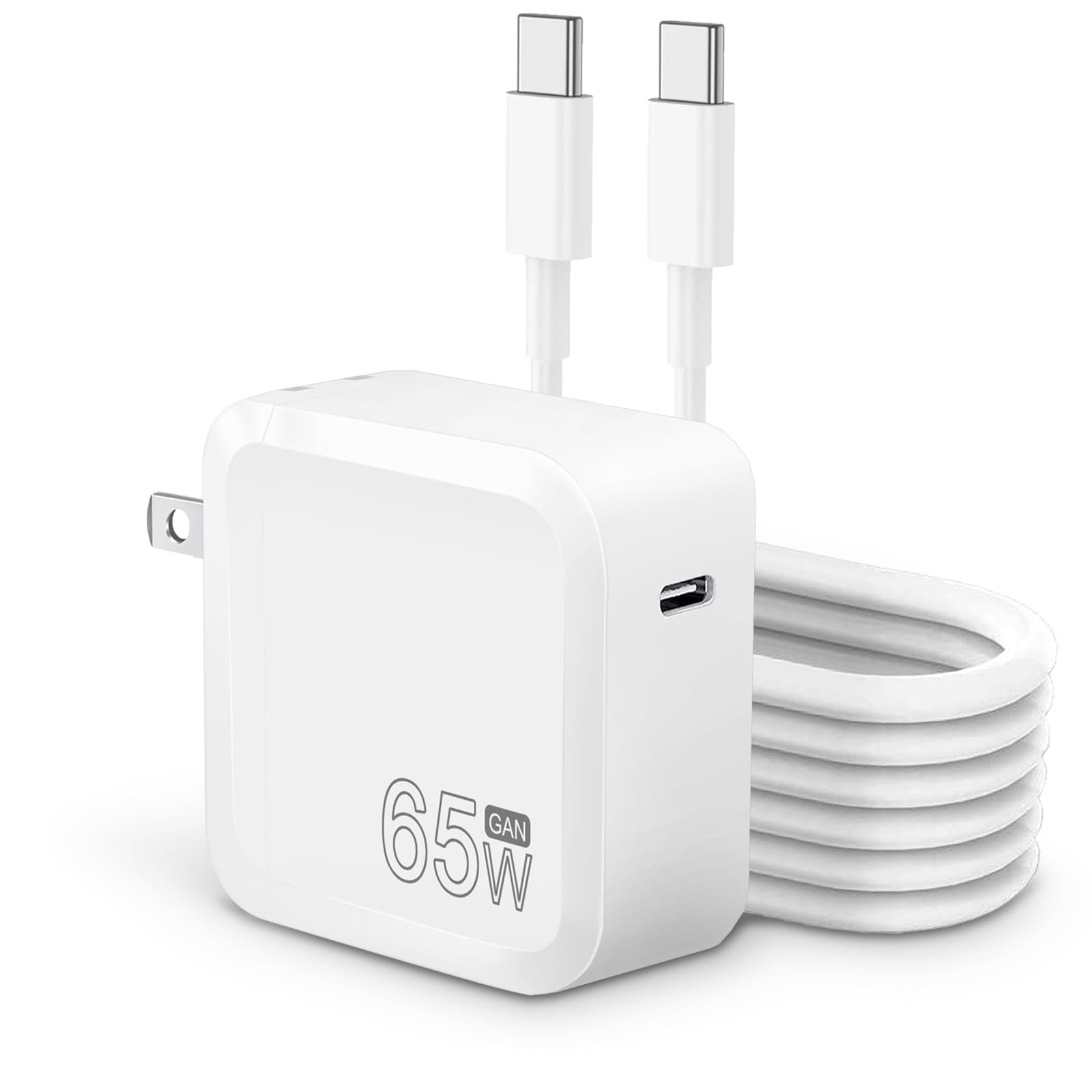 65W Mac Book Pro/Air Usb C Charger   Fast Travel Laptop Charger Adapter For Mac Book Pro/Air,13,14,15,16 Inch, Ipad, Iphone 14 P