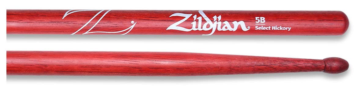 Avedis Zildjian Company 5A Wood Red Drumsticks (Z5Ar)