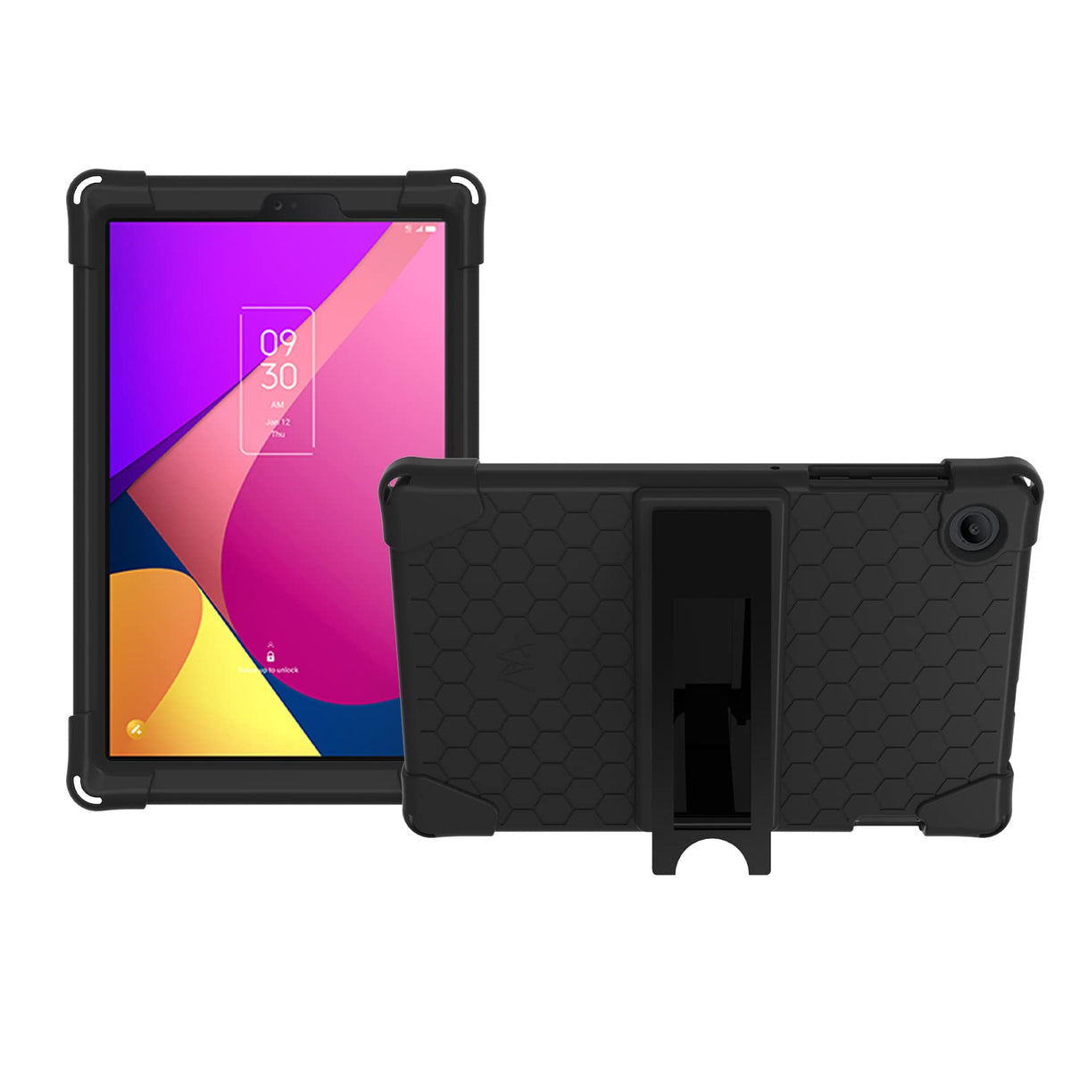(For Tcl Tab 8 Le And Tcl Tab 8 Plus) Transwon Silicone Kids Case For Tcl Tab 8 Le Tablet Model 9137W/ Tcl Tab 8 Plus Model 9138