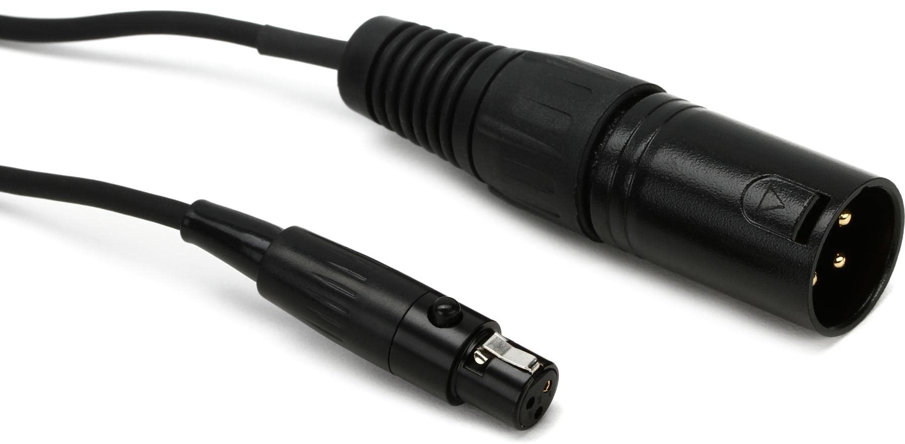 Audix Cblm25 Mini Xlr Female To Xlr Male Cable For Audix Micros Series Microphones, 25 Foot   Black