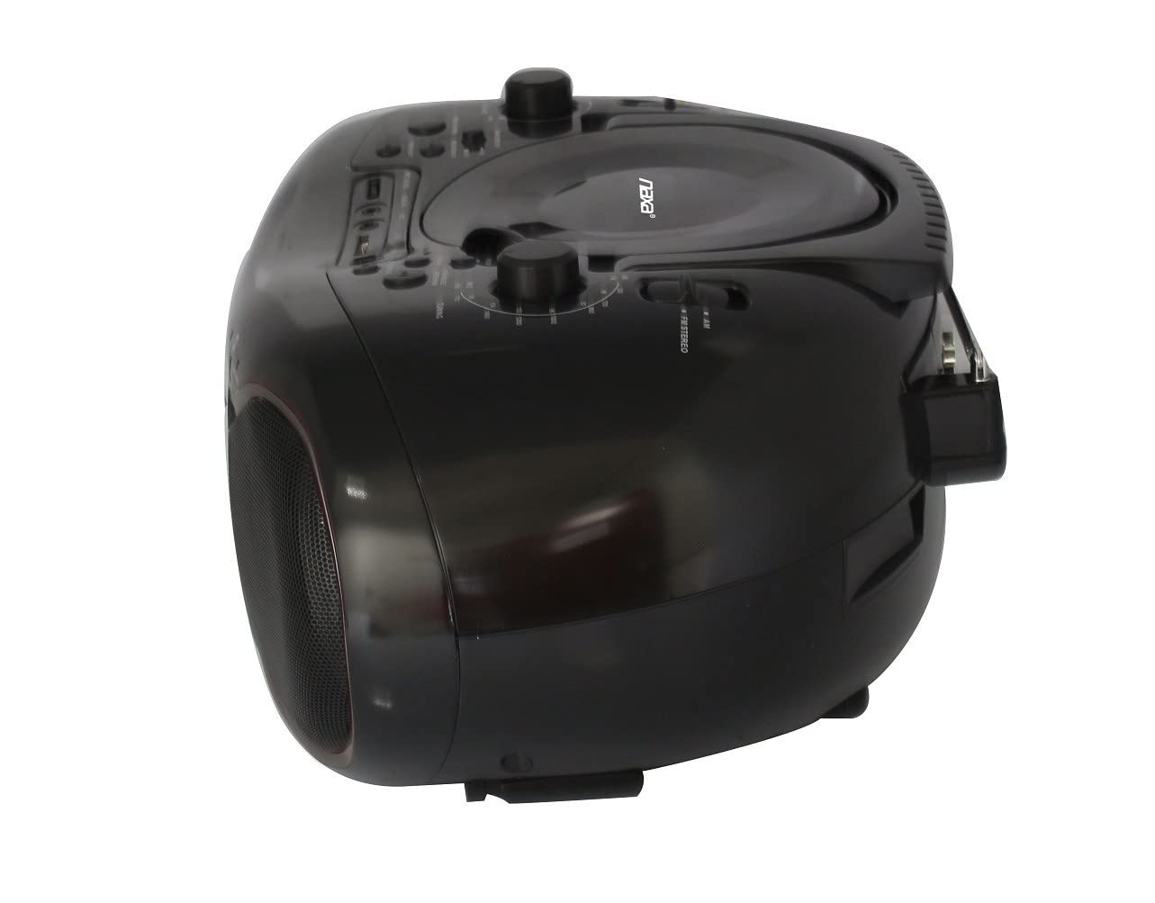 Naxa Electronics Ndl 287 7 Inch Lcd Screen Bluetooth Dvd Boombox And Tv, Supports Sd/Usb/Sdhc Memory Cards, Black