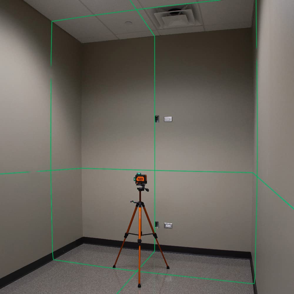 Klein Tools 69345 Tripod, Flexible Tripod With Mount, Lightweight Aluminum, Compatible With Klein Tools Laser Levels And Other P