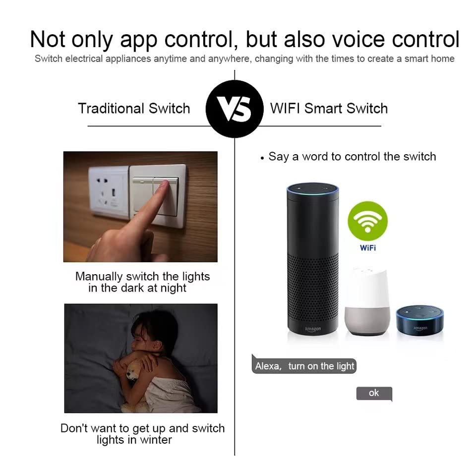 Yitouniu 2 Channel Tuya Smart Life Wifi Momentary Inching Relay Self Locking Switch Module,Dc/Ac 7 32V Wifi Rf Bluetooth Relay,