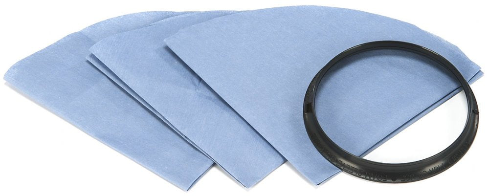 Shop Vac Reusable Dry Filter Disc, Filters & Mounting Ring   6 Pack