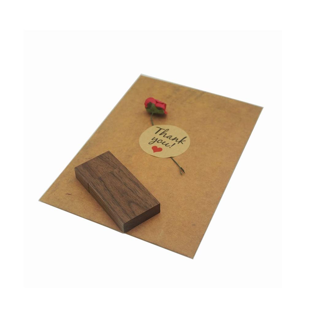 Lonmax 16Gb Usb Memory Disk Wooden Usb Flash Drive Usb 2.0 Thumb With Gift Box(16Gb, Hmfk+Mwh)