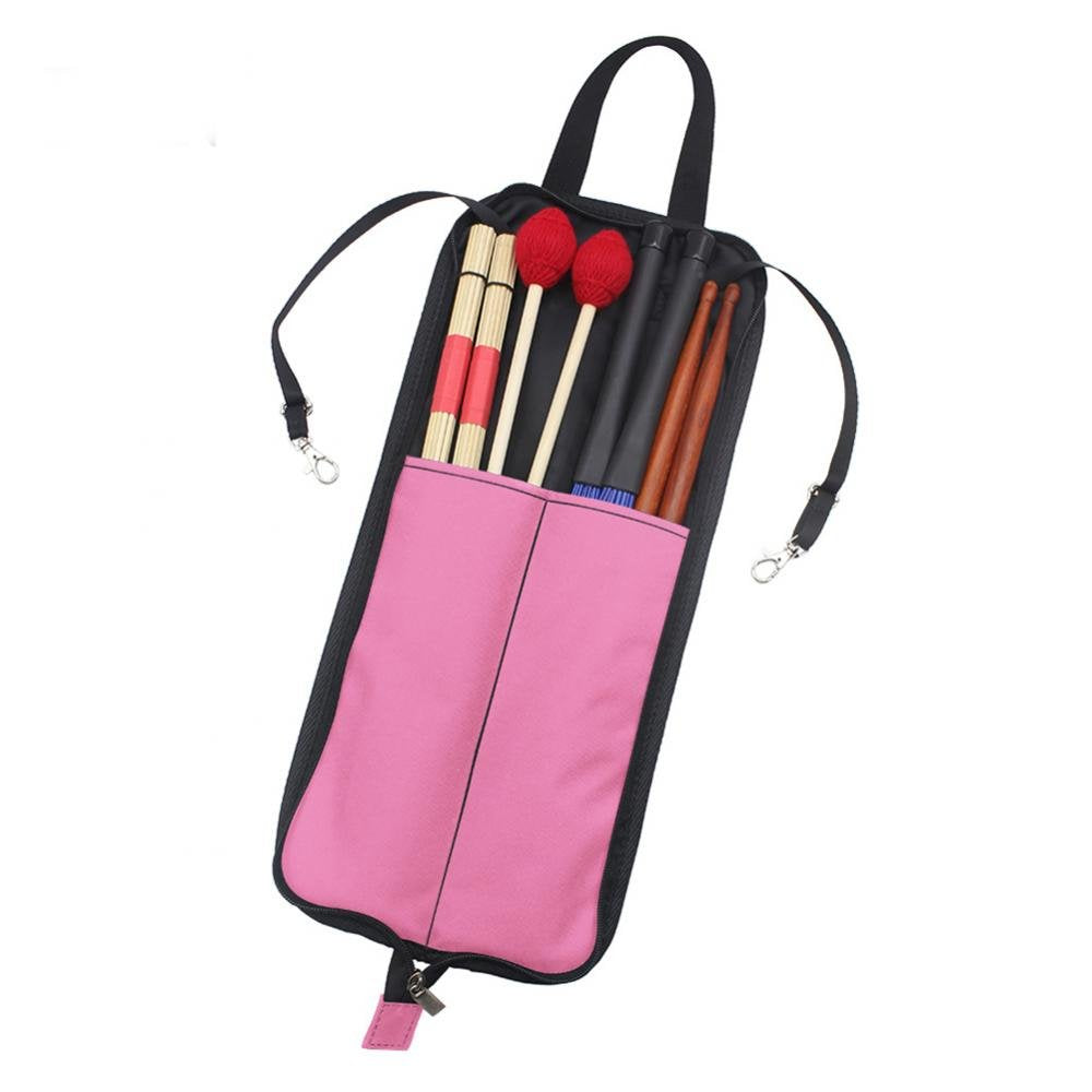 Tbest Purple Case For Your Drum Sticks,Puili Sticks Bag,Irin Drum Stick Storage Hanging Bag Drumstick Portable Handbag With Hand