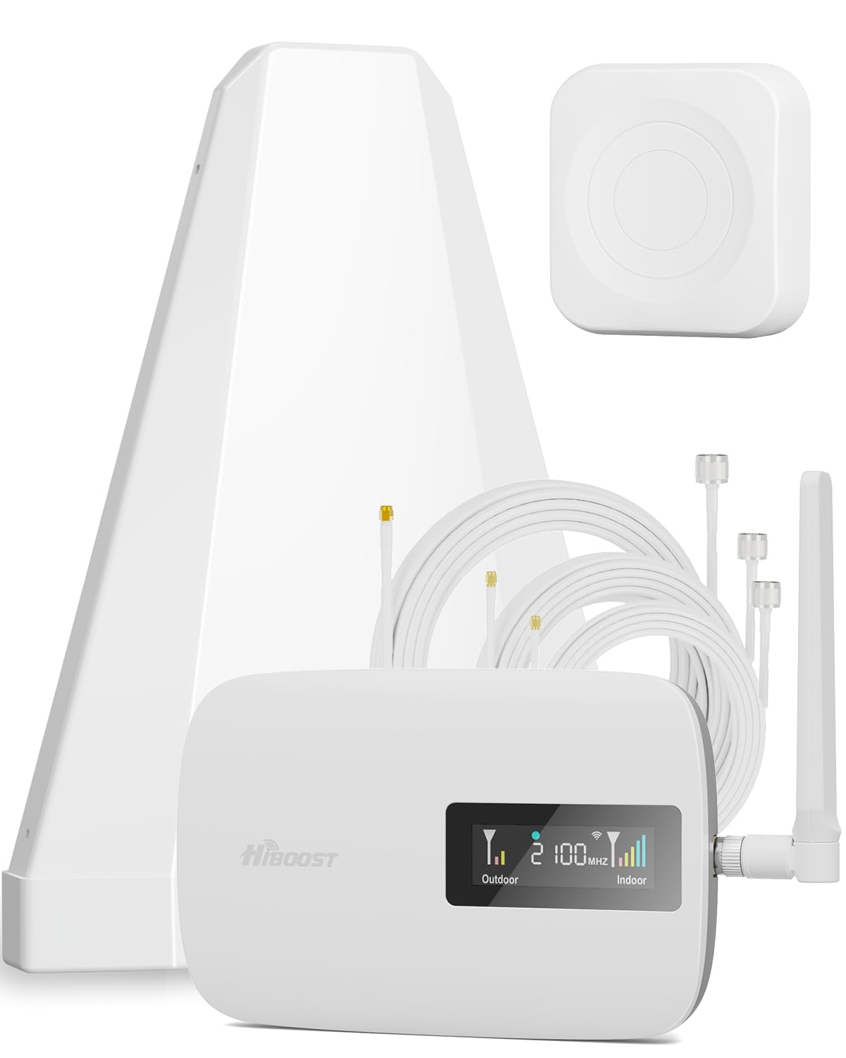 Cell Phone Signal Booster for Home up to 3000 Sq.Ft | Boost 4G 5G Cellular Signal Amplifier 65dB for T-Mobile, AT&T Verizon All 