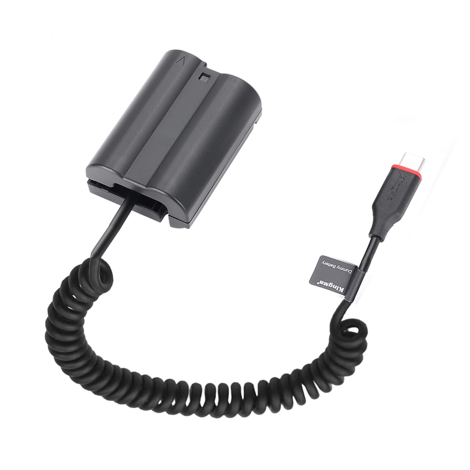 King Ma En El15 Dummy Battery Decoded En El15 Battery Replacement With Type C Spring Power Adapter Cable For Nikon Z5 Z6 Z7 D750