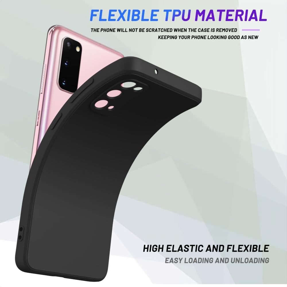 Wogroo For Samsung Galaxy Note 20 Case Black, Scratch Resistant With Soft Touch, Slim Thin Phone Cover For Samsung Galaxy Note 2