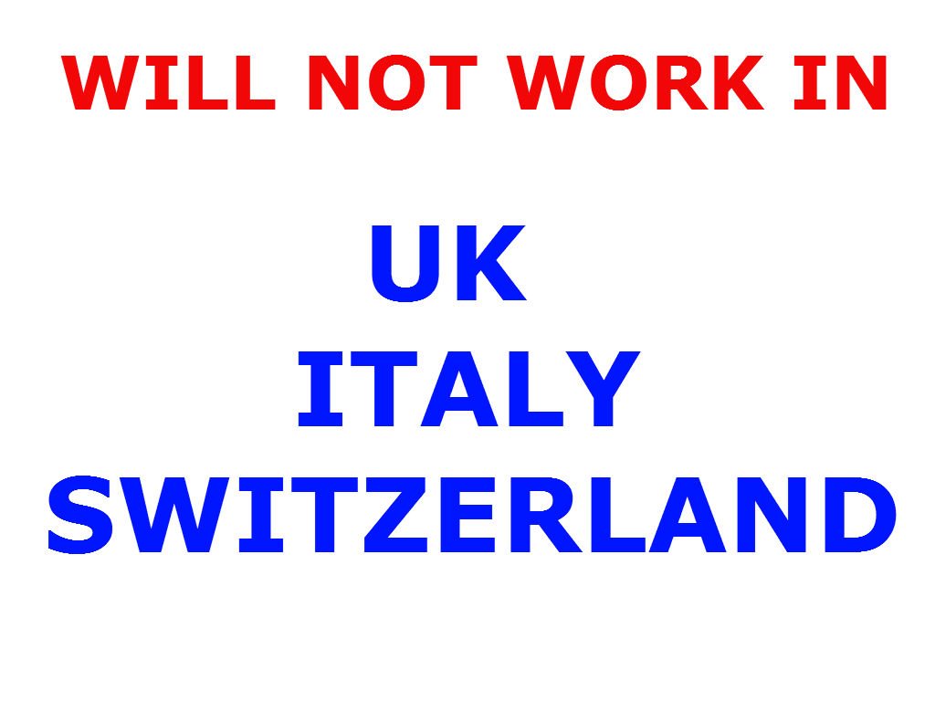 Schuko Universal To Europe Adapter Plug   4 Pack   Grounded Type E/F   Europe Plug Adapter Works In France, Spain, Germany, Neth