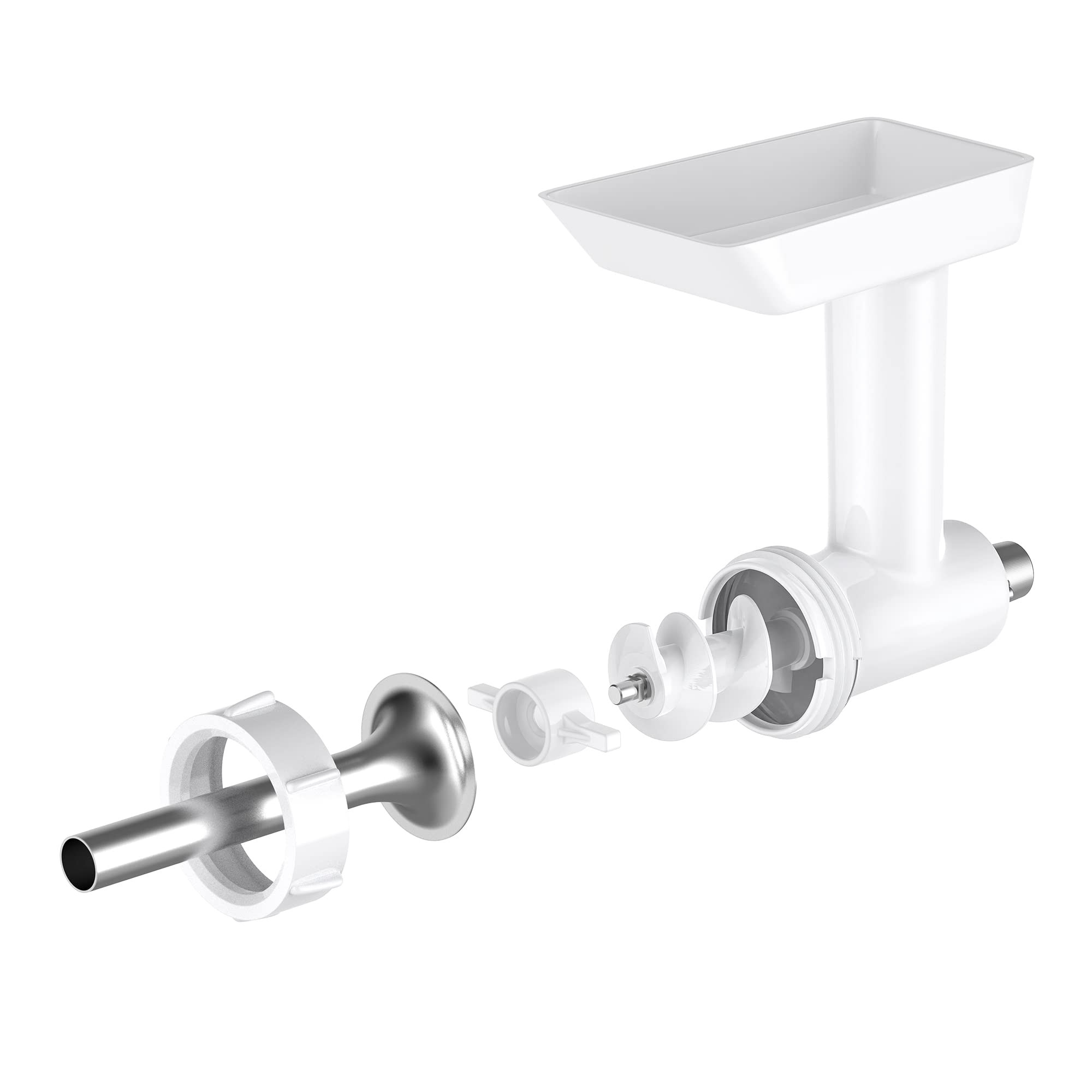 Innomoon Sausage Stuffer Kit For Kitchenaid Plastic Fga Food Grinder Attachment, For Kitchen Aid Sausage Attachment, 3 Stainless