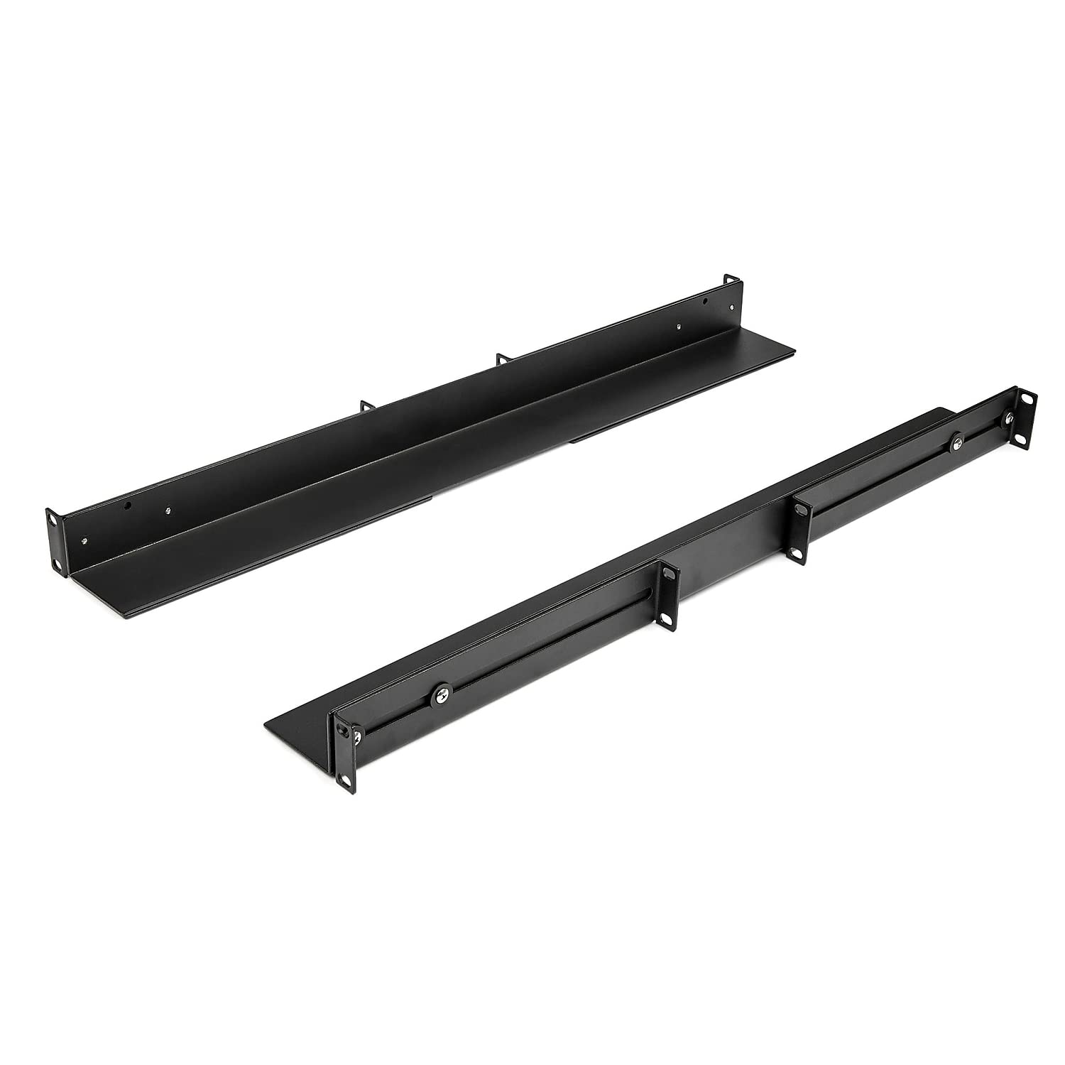 Startech Unirails1Ub 1U 19 Inch Server Rack Rails 24 36 Inch Adjustable Depth/Universal 4 Post Network/Server/Ups Equipment Moun