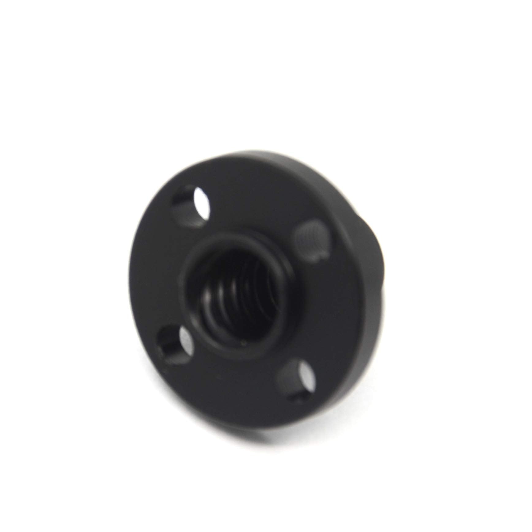 Befenybay 6Pcs Diameter 8Mm Black Tr8X8 Lead Screw Nut For Cnc And 3D Printer Parts (Size: Tr8X8)