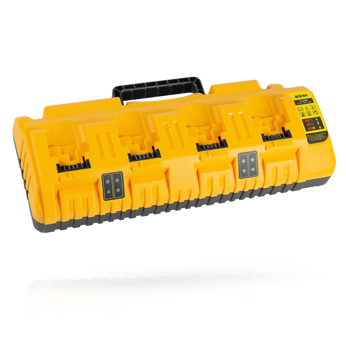 Aoasur Dcb104 Replacement For Dewalt Battery Charger Station 20V,Compatible With Dewalt 12V 20V Max Lithium Battery Dcb120 Dcb12