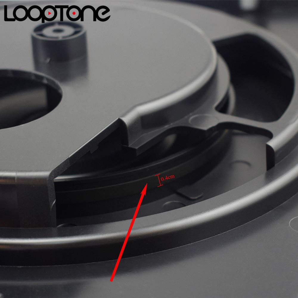 Looptone 2Pcs Turntable Belt Replacement For Retro Vinyl Record Player Fit For All Kinds Of Belt Driven Turntables