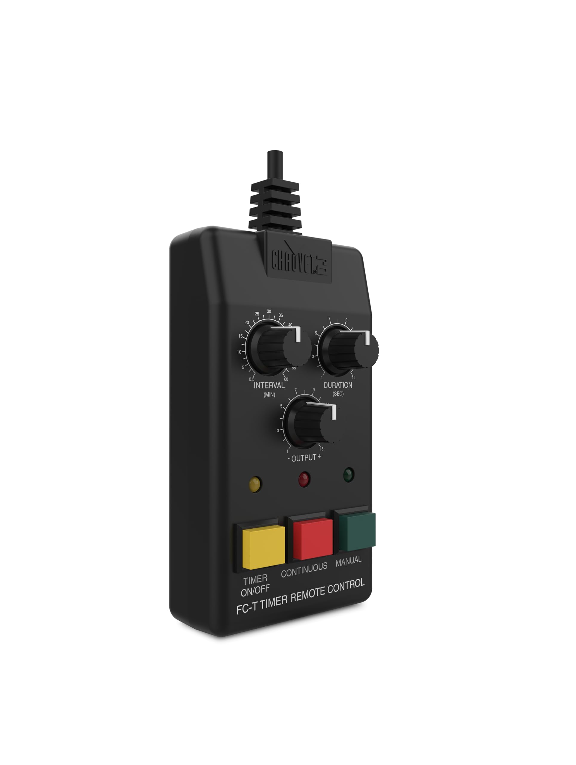 CHAUVET DJ FC-T Wired Timer Remote for Fog Machines | Auto Fog Control, LED Status | Fits Hurricane 1000, 1200, 1600, 2000