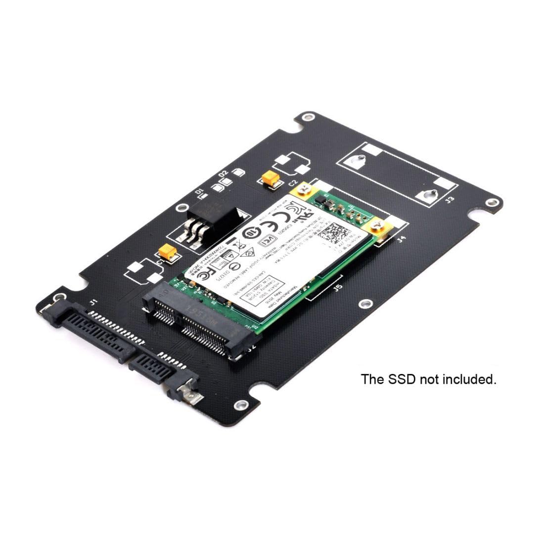 Chenyang Mini Sata Msata Ssd To 2.5'' Sata Hard Disk Enclosure Case Converter Adapter