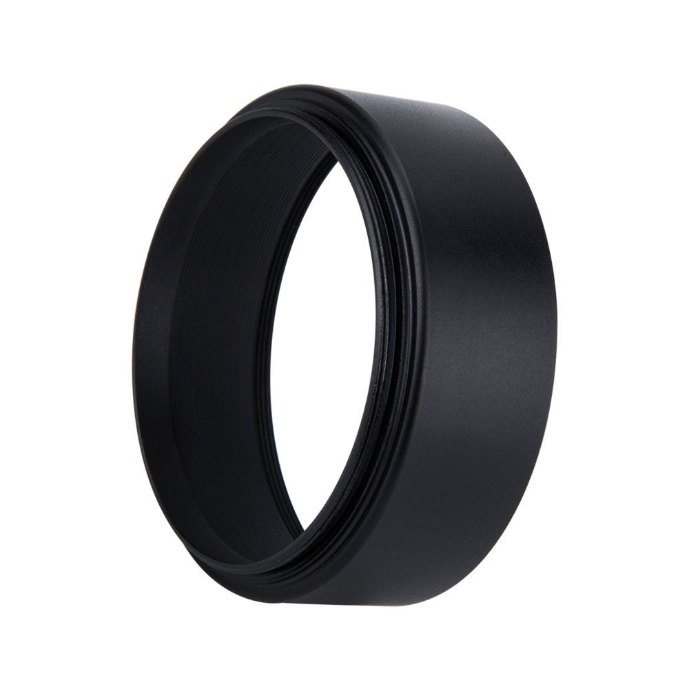 Jjc 55Mm Screw In Mount Standard Aluminum Metal Lens Hood Shade For Lenses With 55Mm Front Filter Thread For Nikon Af P Dx Nikko