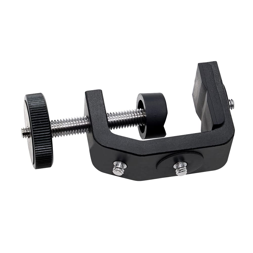 Slow Dolphin Photography C Clamp Camera Clamp Mount With 1/4' Screw For Photo Studio Video Dslr,Cameras, Light Stand, Desk, Rods, Hooks, Shelves, Cross Bars