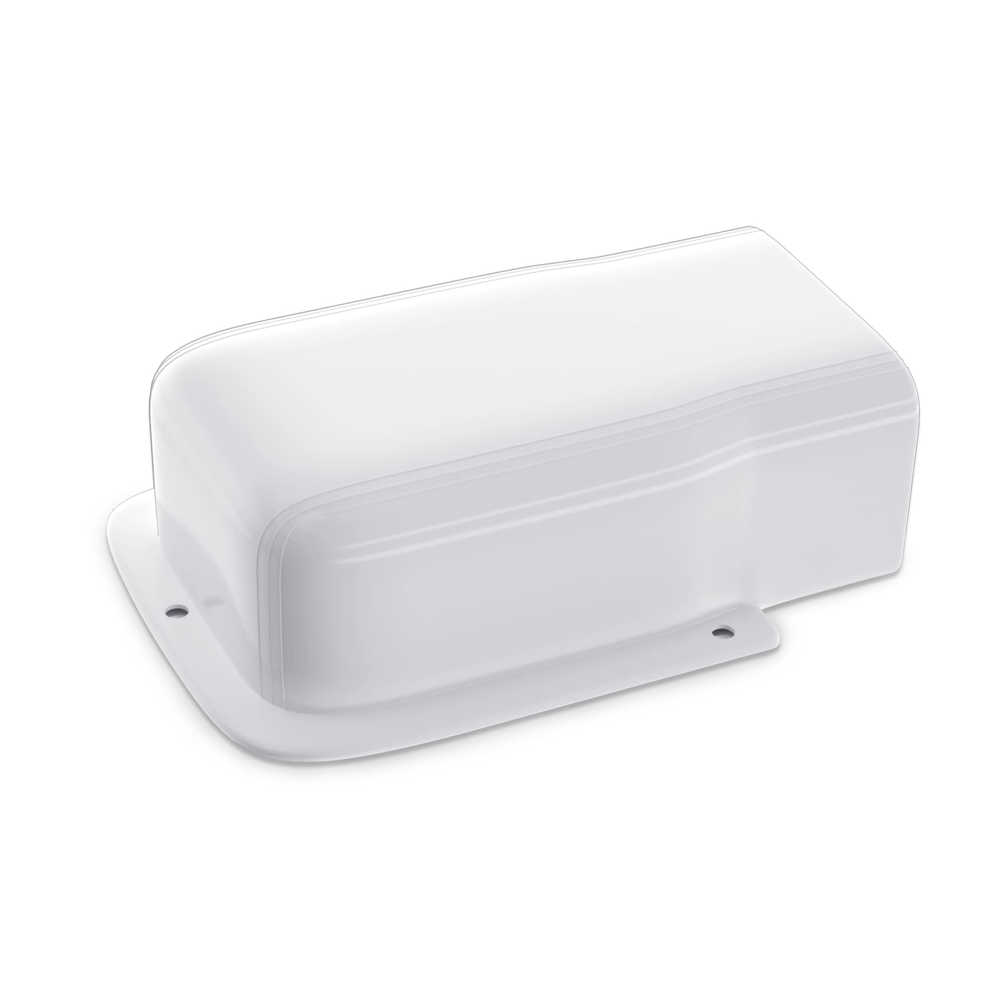 Plusluck 4'' Entry Wall Cover Line Cover Set Parts Pvc Accessory For Decorative For Ductless Mini Split, Central Ac And Heat Pum