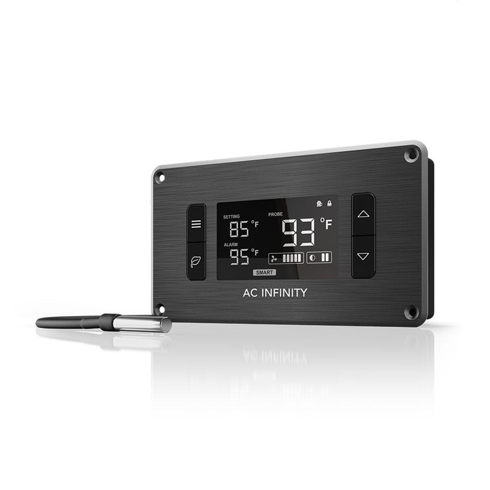 Ac Infinity Controller 2, Fan Thermostat And Speed Controller, Controls Airplate, Multifan, Usb Fans And Devices, For Av Cabinet