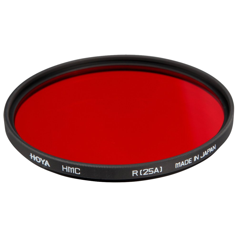 Hoya 55Mm Hmc Screw In Filter   Red