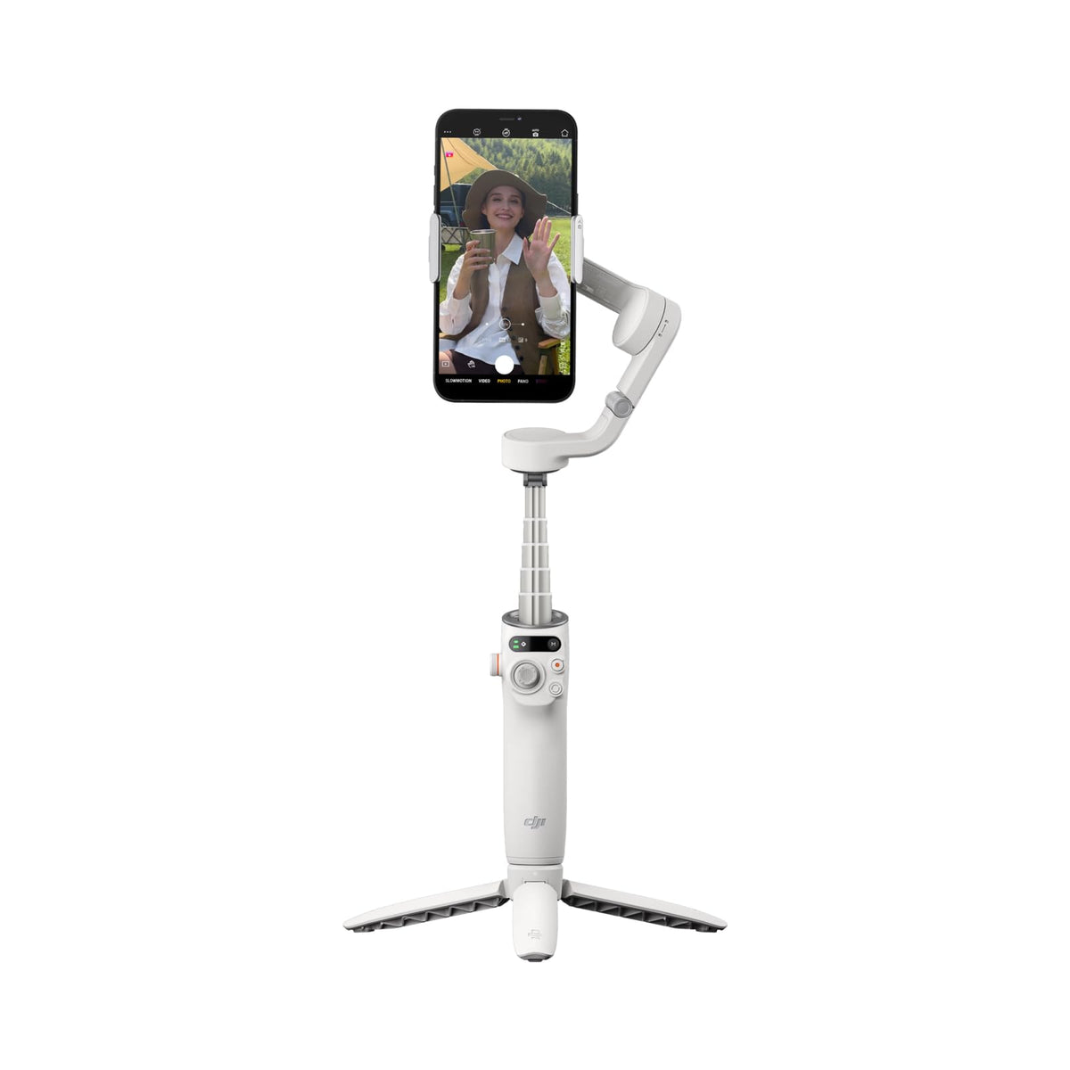 Dji Osmo Mobile 6, 3 Axis Phone Gimbal, Object Tracking, Built In Extension Rod, Portable And Foldable, Android And Iphone Gimba