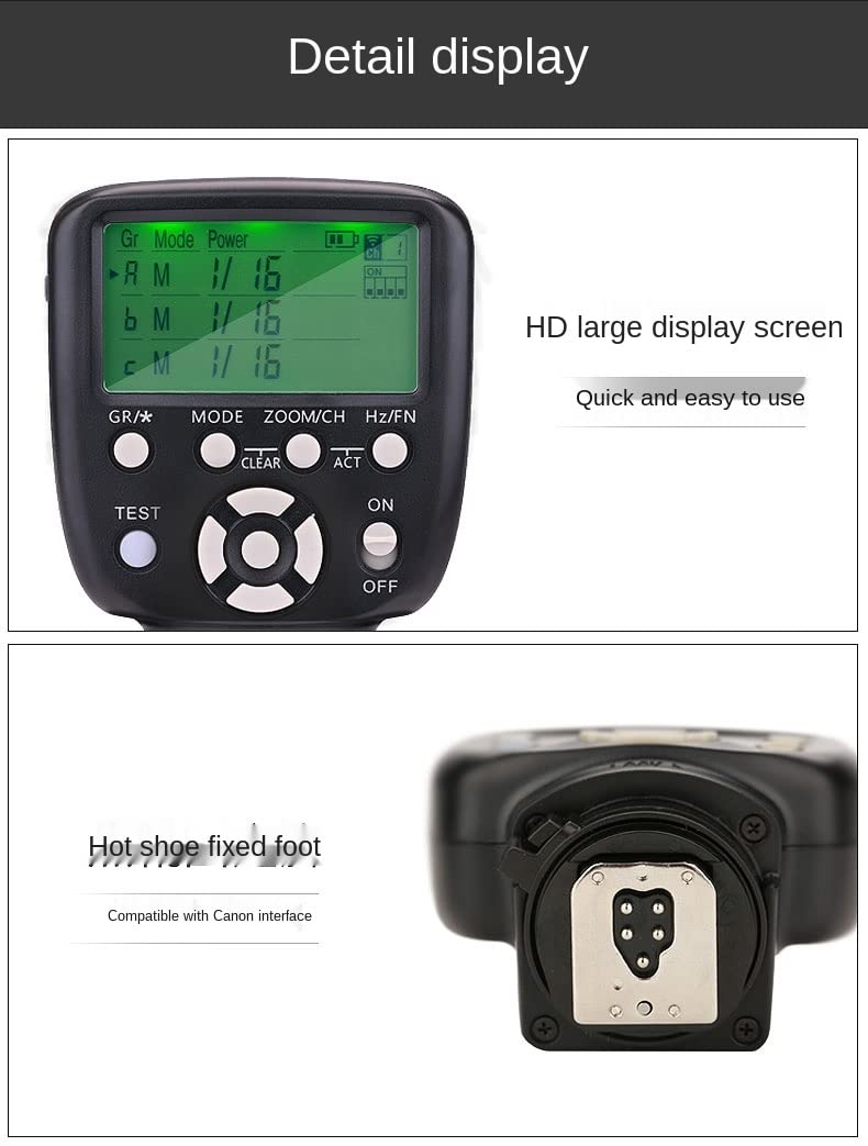 Yongnuo Upgraded Yn560 Tx Ii Lcd Flash Trigger Remote Controller, For Canon And Yn560Iv/Iii Yn660 With Wake Up Function For Cano