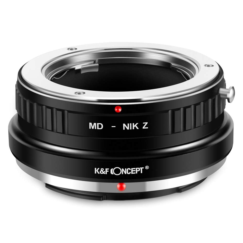 K&F Concept Lens Mount Adapter For Minolta Md Mc Mount Lens To Nikon Z6 Z7 Camera