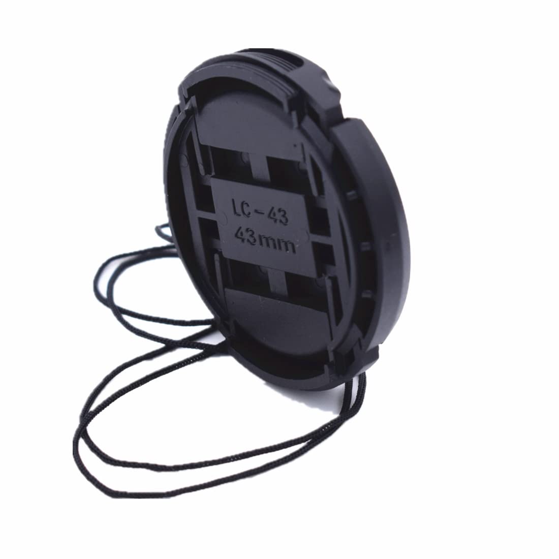 BEIZMEI 43mm Camera Lens Cap Plastic Black