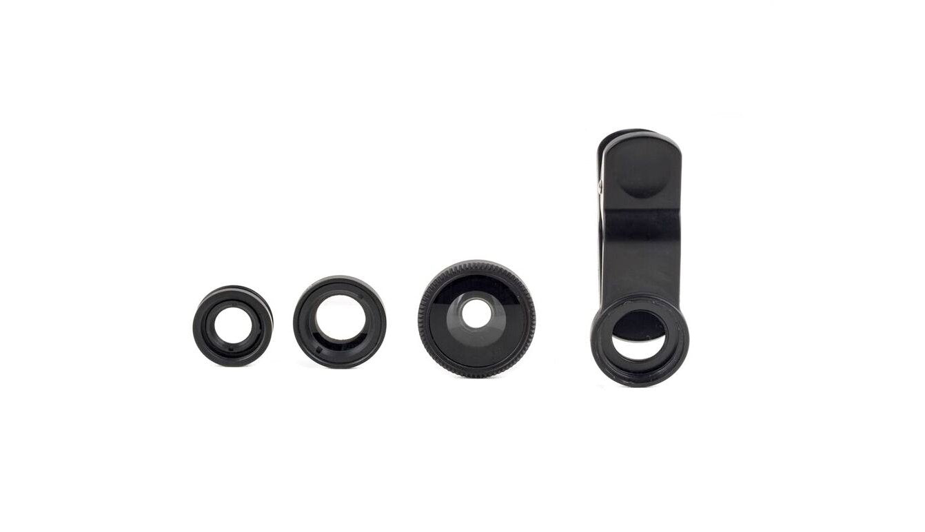 Kikkerland Phone Lens Kit, Set of 3