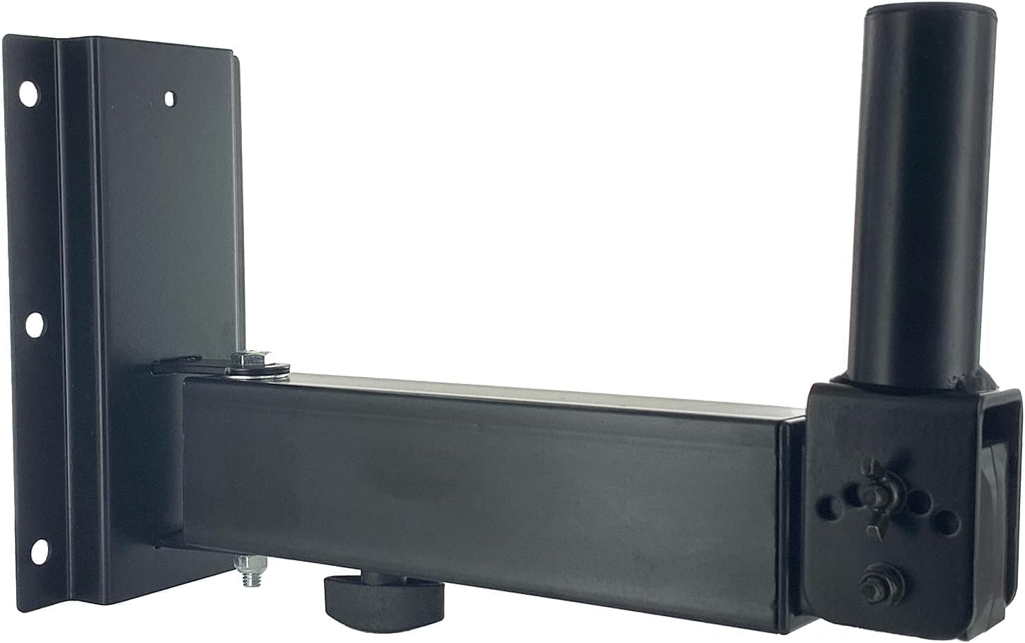 Voyz Wall Mount Speaker Stand, 90 30 Tilt Adjustable, Solid Steel Construction, Supports 80 Lbs