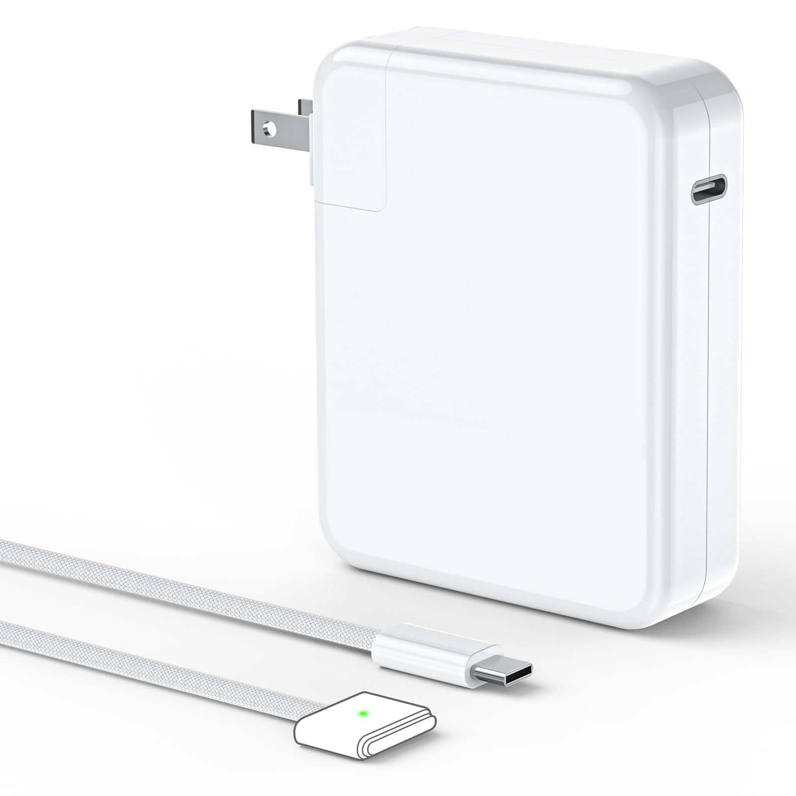 140W Mac Book Pro Charger, Kisscall Usb C Charger Fast Charger Power Adapter With 6.6Ft Usb C To Magnetic 3 Cable For Macbook Pr