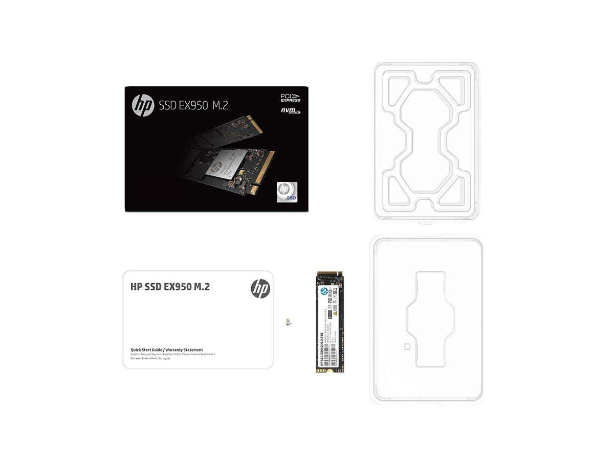 Hp Ex950 M.2 2Tb Pcie 3.1 X4 Nvme 3D Tlc Nand Internal Solid State Drive (Ssd) 5Ms24Aa#Abc