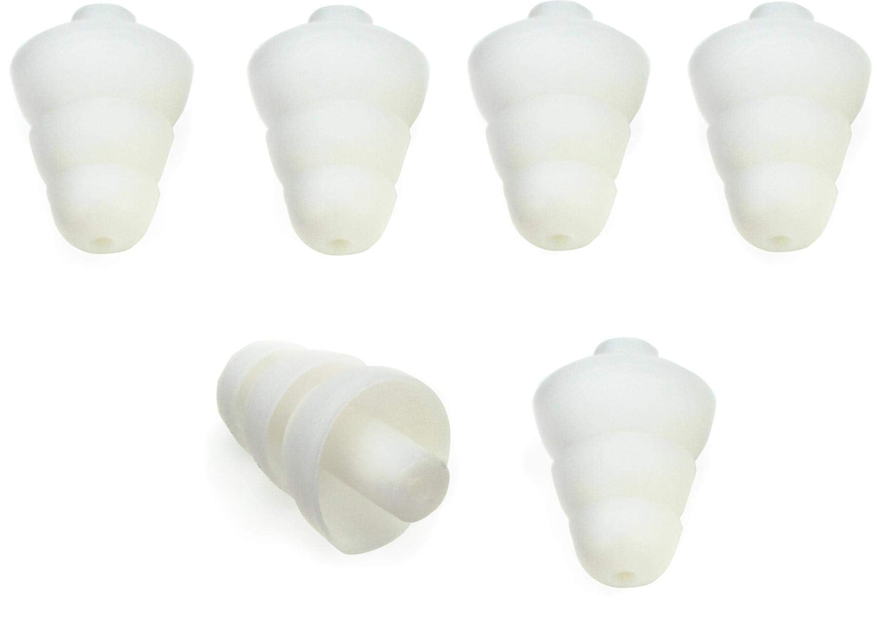 Shure EATFL1-6 Triple Flange Sleeves for SE Model Earphones, KSE1500, E3c, E4c, E5c, E500PTH, i3c and i4c Models