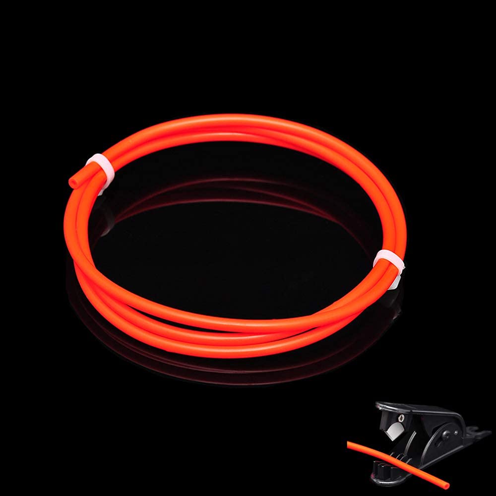 Gba Szc 3 Meters Ptfe Tube Teflon Tubing 3M For 3D Printer J Head Hotend Bowden Extruder 1.75Mm Id1.9Mm Od4Mm.(Ptfe)