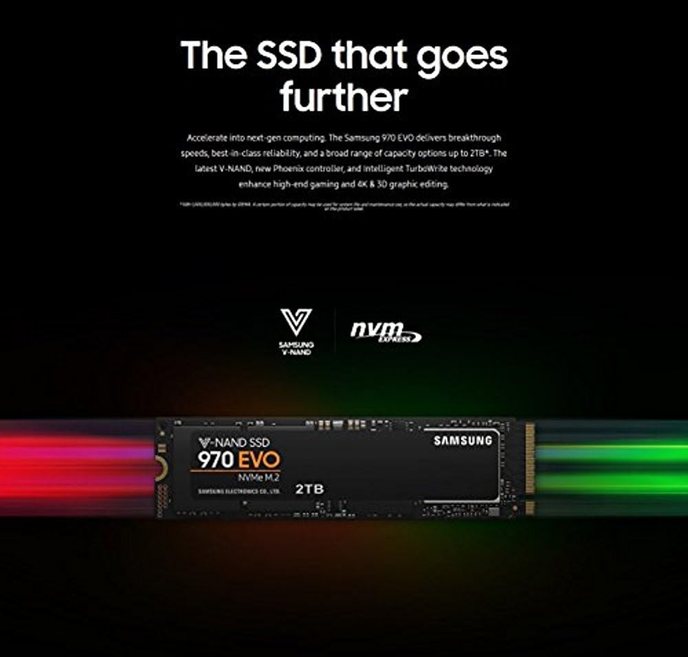 Samsung 970 Evo 250Gb - Nvme Pcie M.2 2280 Ssd (Mz-V7E250Bw)