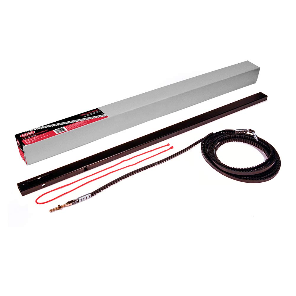 Genie GEN39026R Garage Door Opener Extension Kit for 5-Piece Belt-Drive Tube Rails, one size, Metallic